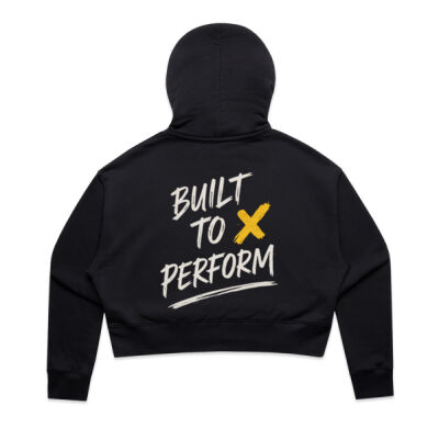Built Crop Hoodie | Womans Thumbnail