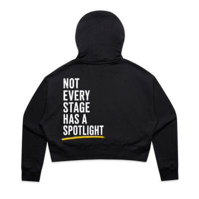 Spotlight Crop Hoodie | Womans Thumbnail